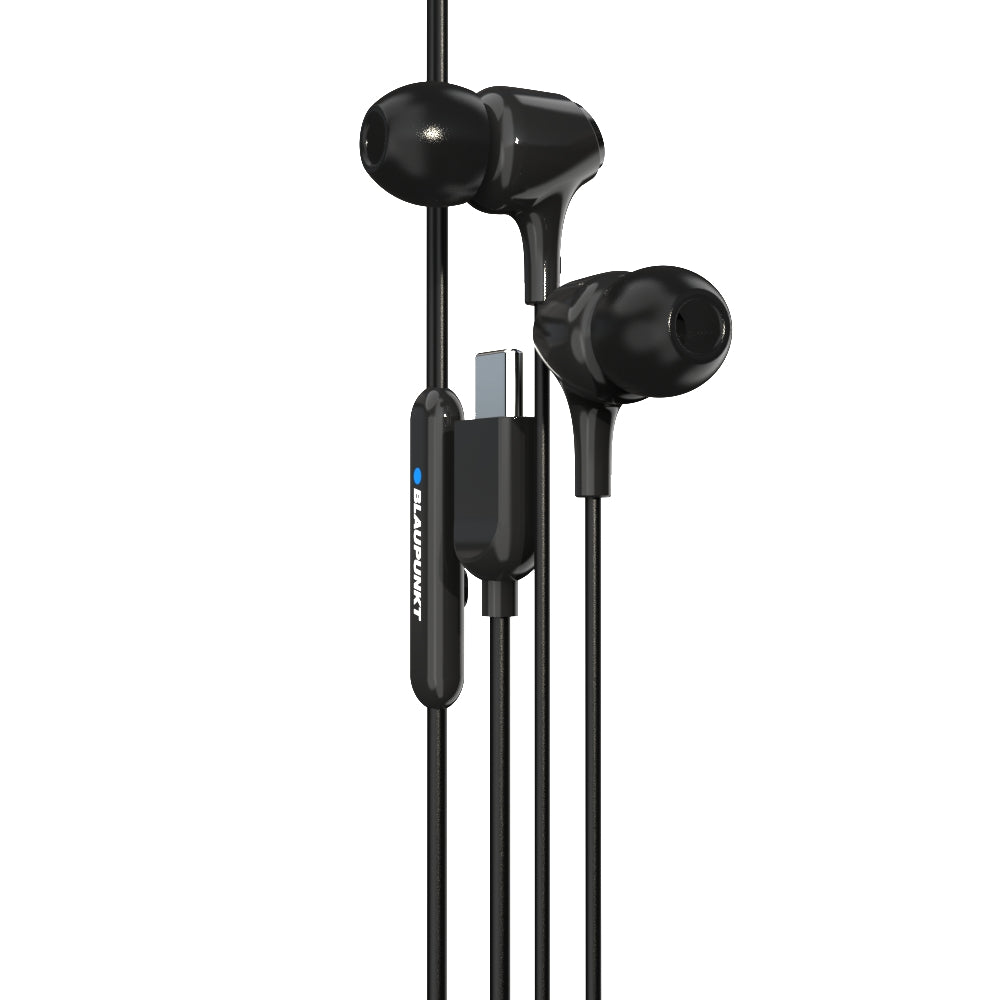 EM-01 Type C Wired Earphone with Noise Cancellation (Black)-70