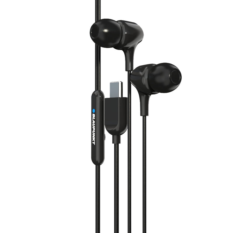 EM-01 Type C Wired Earphone with Noise Cancellation (Black)-72