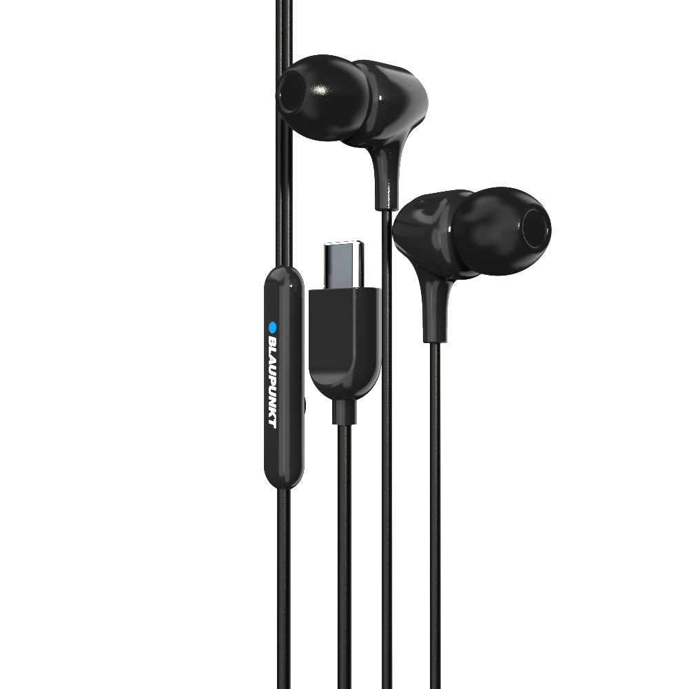 EM-01 Type C Wired Earphone with Noise Cancellation (Black)-73