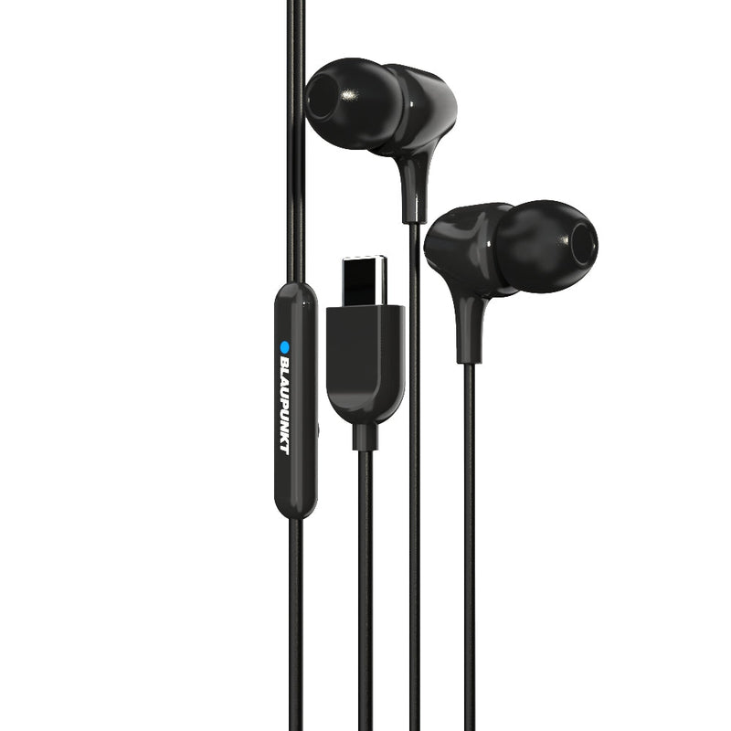EM-01 Type C Wired Earphone with Noise Cancellation (Black)-74