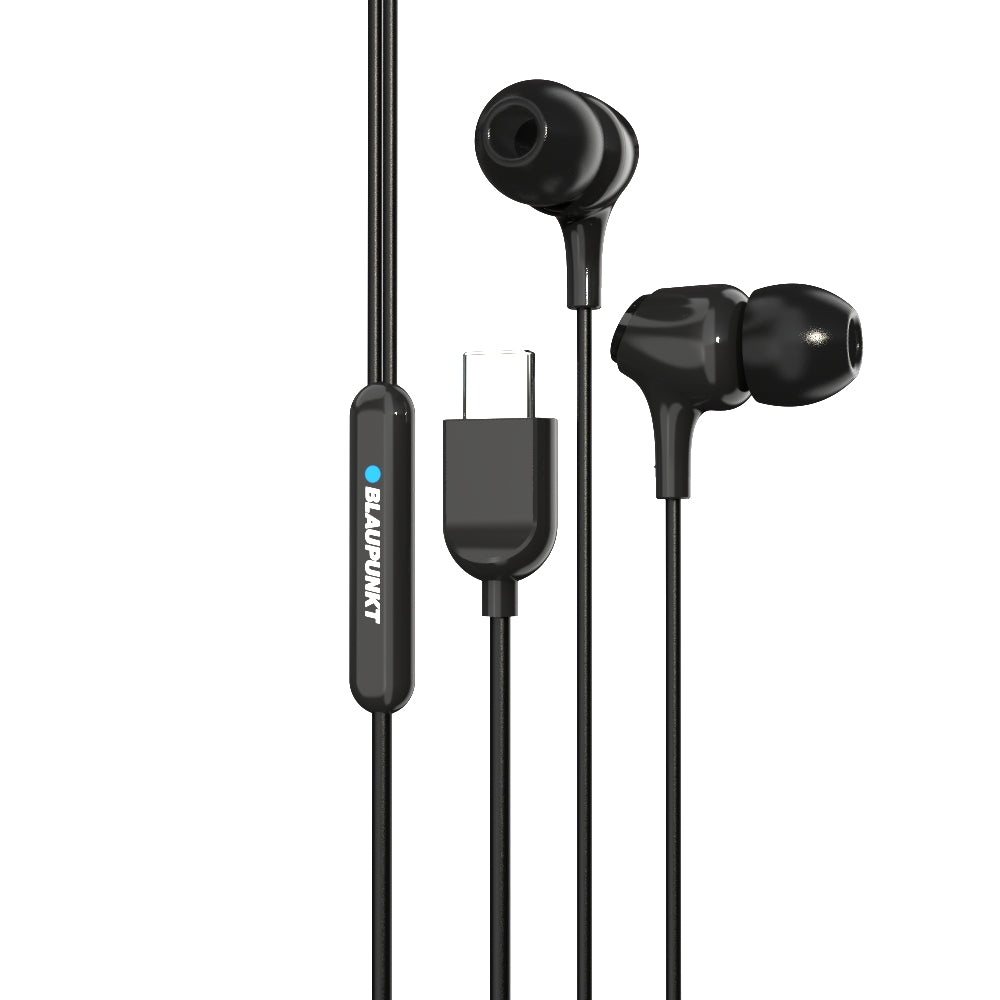 EM-01 Type C Wired Earphone with Noise Cancellation (Black)-78