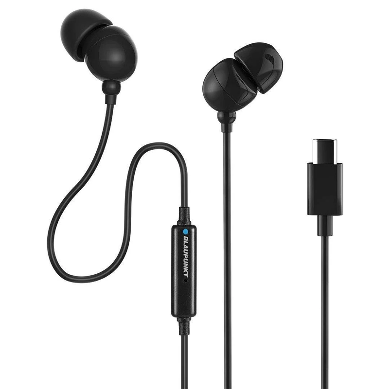 EM06 Type C Wired Earphone(Black)-1