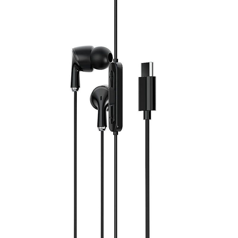 EM10N TYPE C Wired Earphone (Black)-37