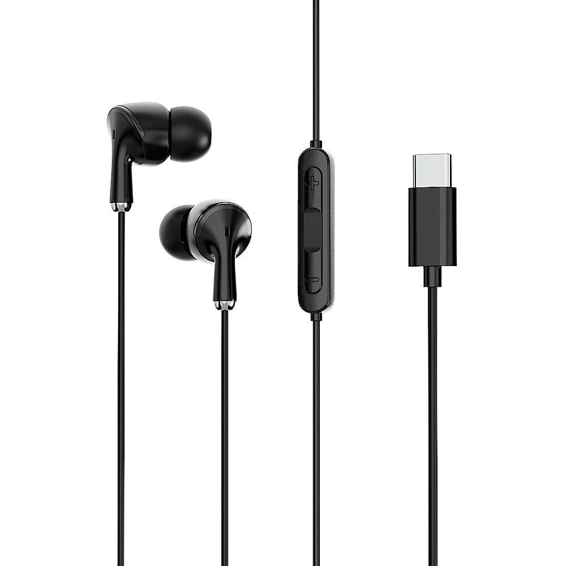 EM10N TYPE C Wired Earphone (Black)-44