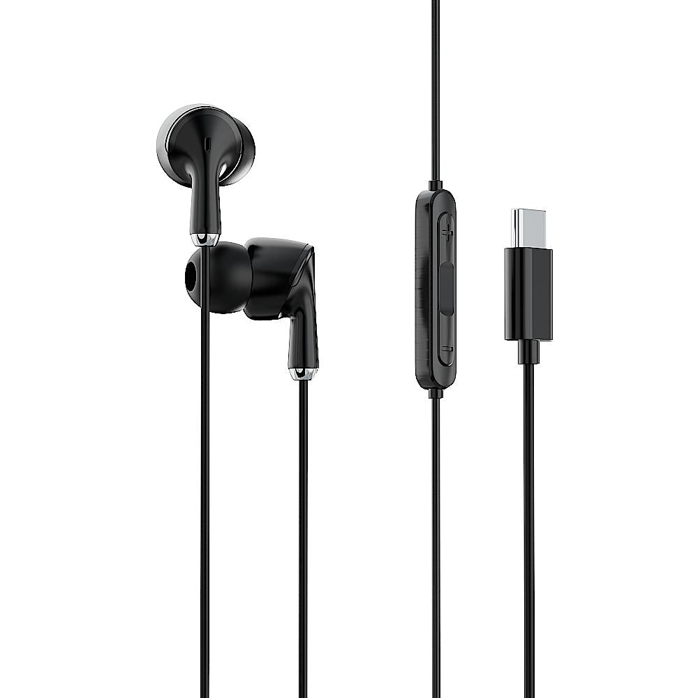 EM10N TYPE C Wired Earphone (Black)-58