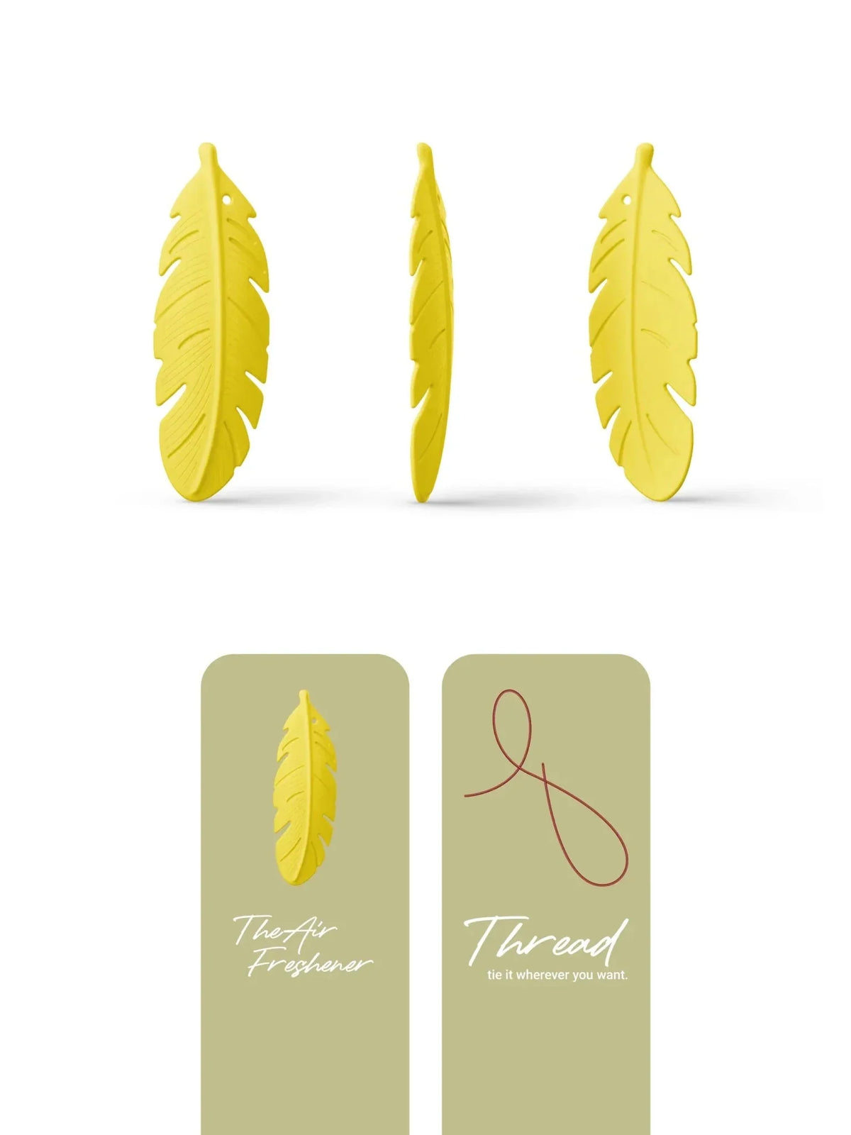 Feather Air Freshener - monfiora - Monfiora