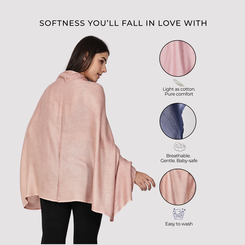 Premium Nursing Cover Pack of 2 – Soft, Breathable & Full Coverage
