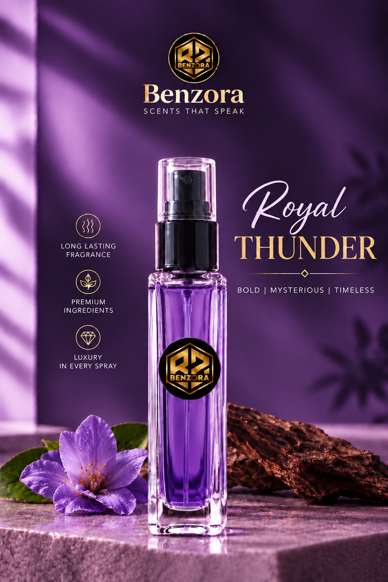 Benzora Royale Thunder Eau de Parfum - 10 ml (Male)-2