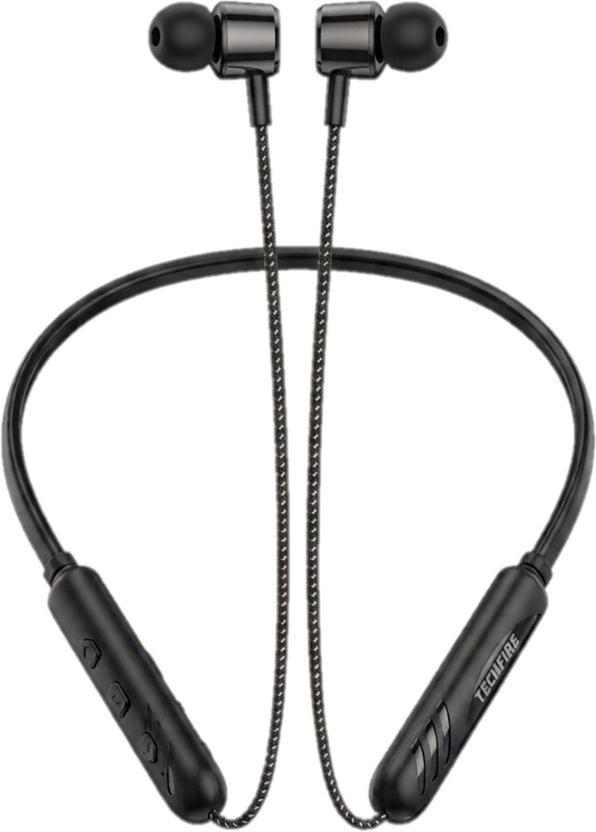 TECHFIRE Fire 450v2 Neckband hi-bass Wireless headphone Bluetooth