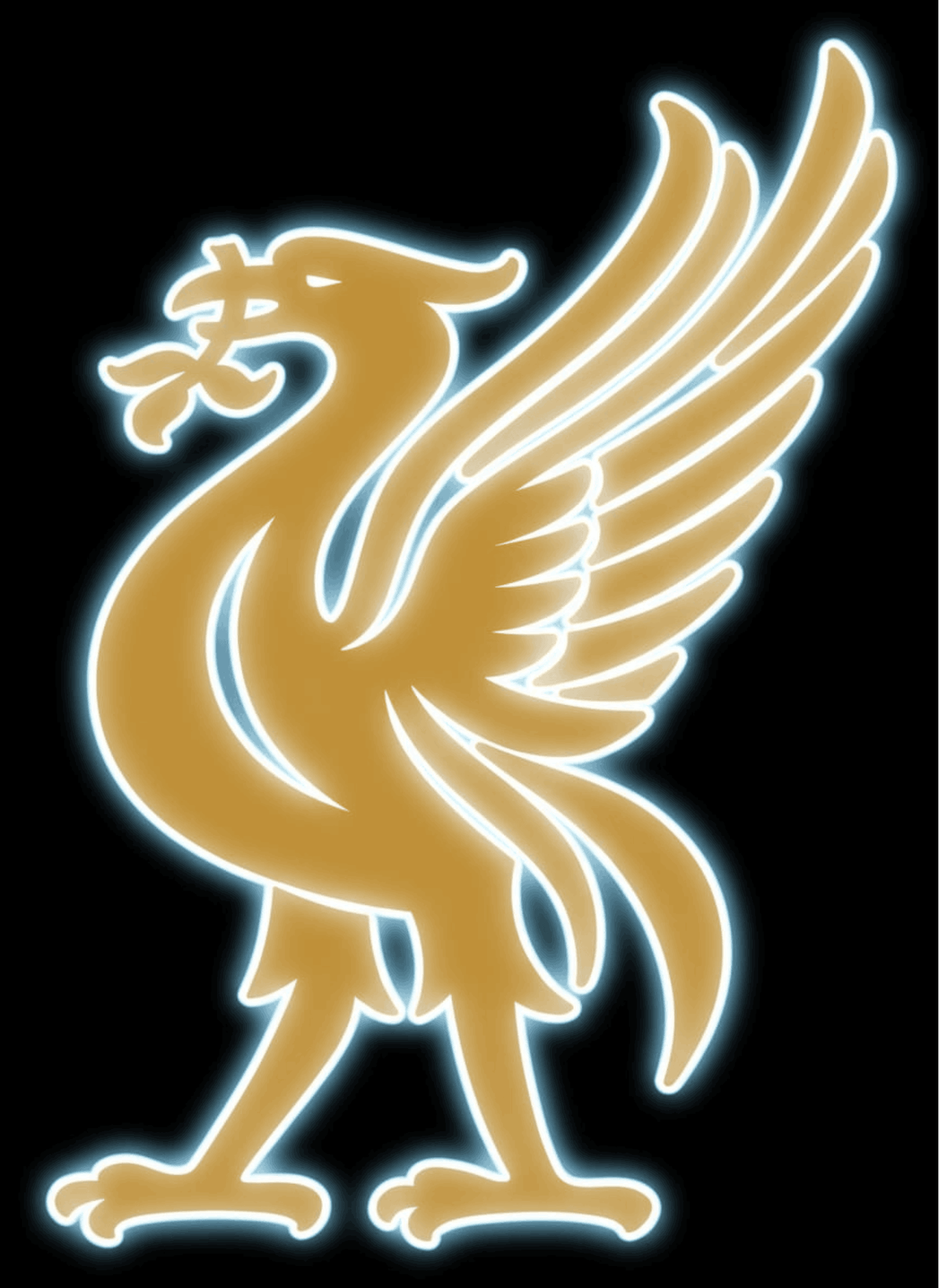 Football Logo Neon Liverpool UV print neon sign (12*18 inches) | Neon Signs India — Image 2