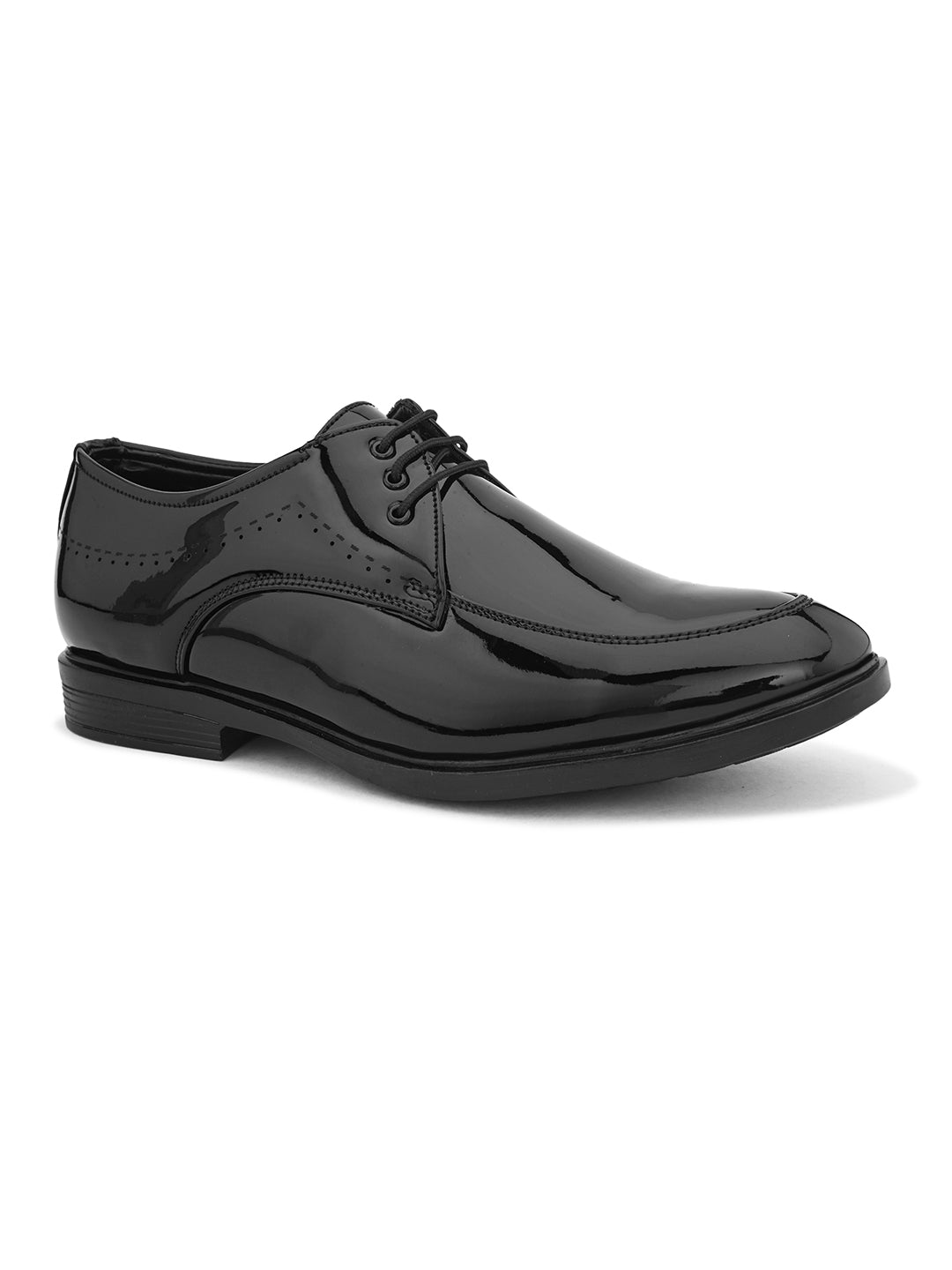 Men Synthetic Leather Lace-Ups Formal Derbys-1