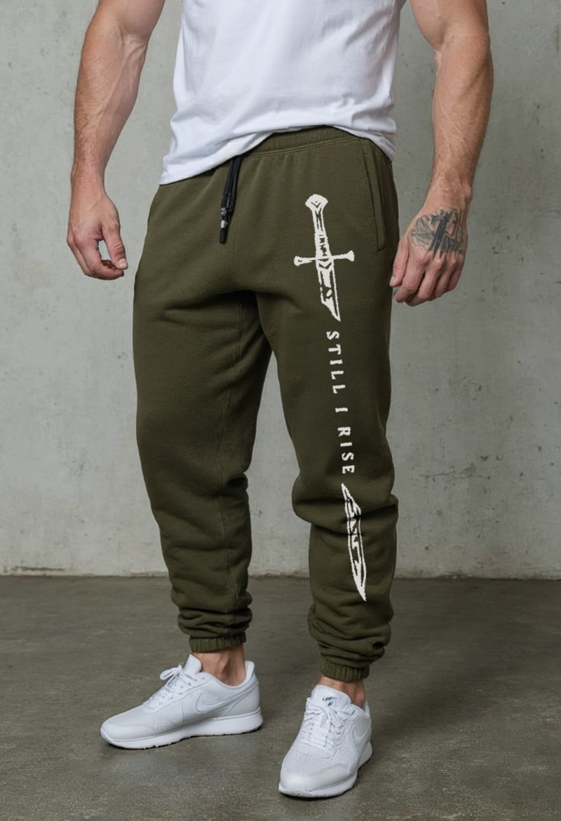 Still I Rise - Joggers P106 - Army Green