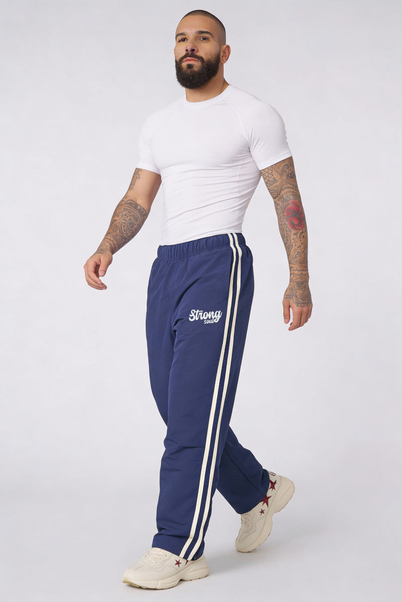 P109 - Blue - Flagship Track Pants Polyester