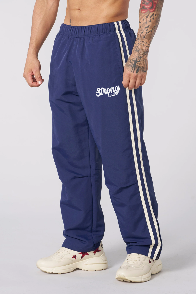 P109 - Blue - Flagship Track Pants Polyester