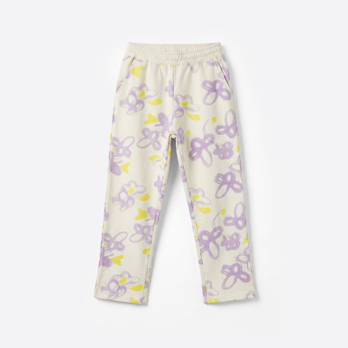 Lavender Long Island Cotton Cropped Co-ord Set
