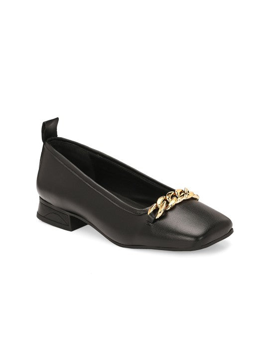 El Paso Women Ballerinas with Buckles Flats-7