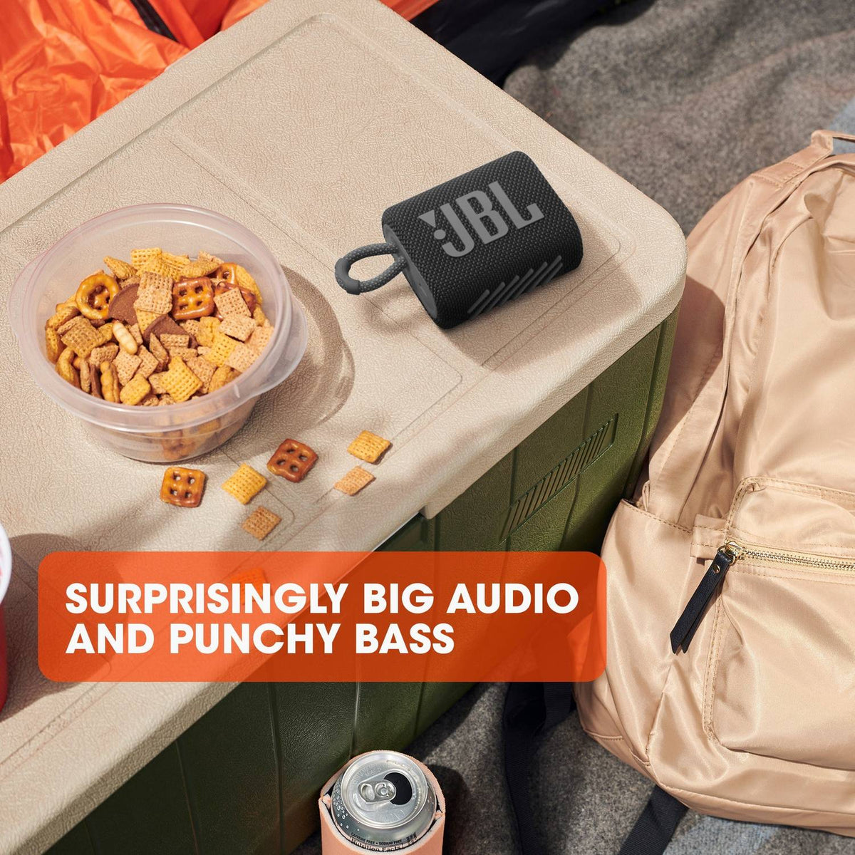 JBL GO 3 w 4.2 W Bluetooth Speaker (Black, Mono Channel)