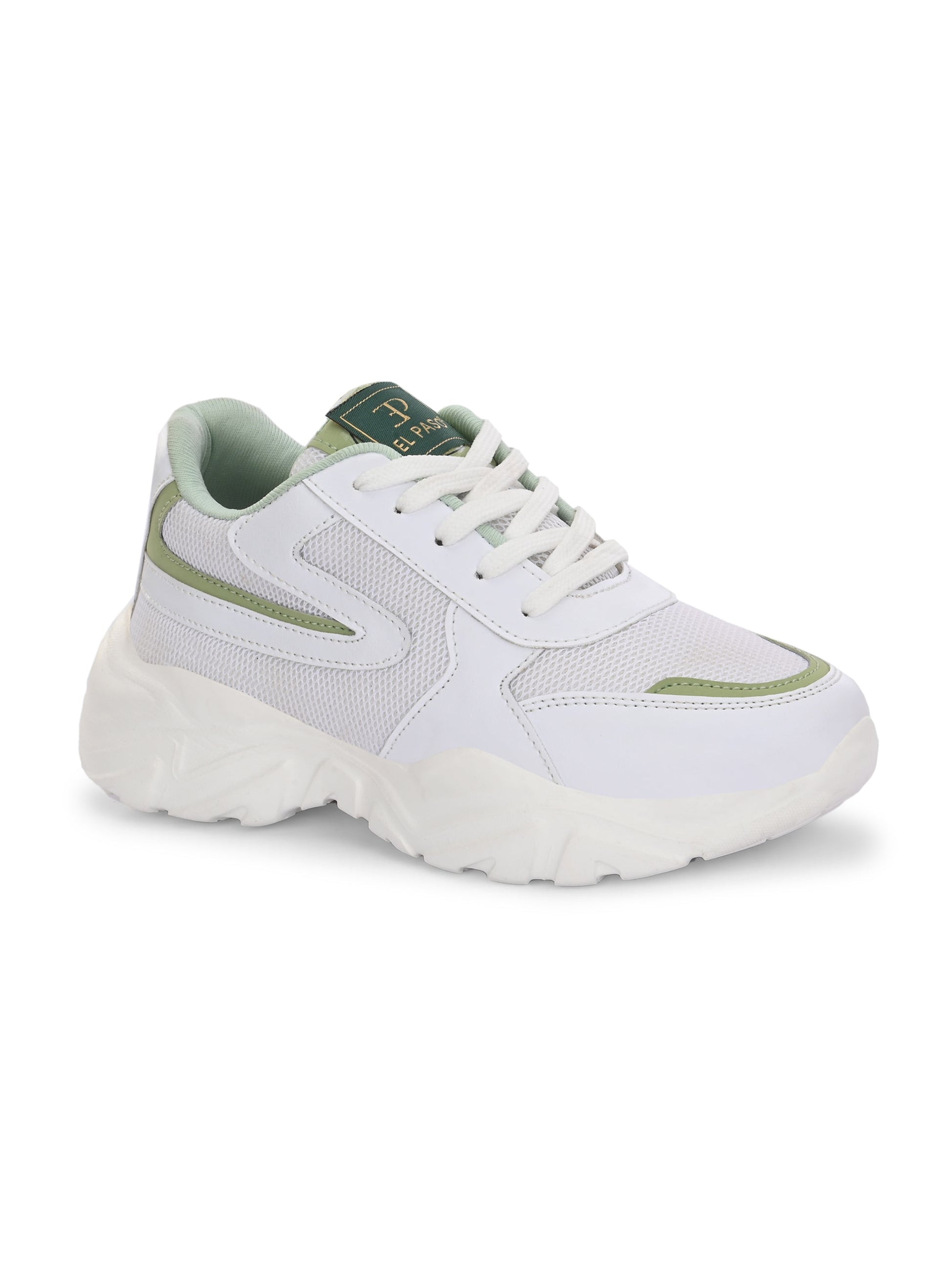 Women Solid Round Toe Lightweight Sneakers-7