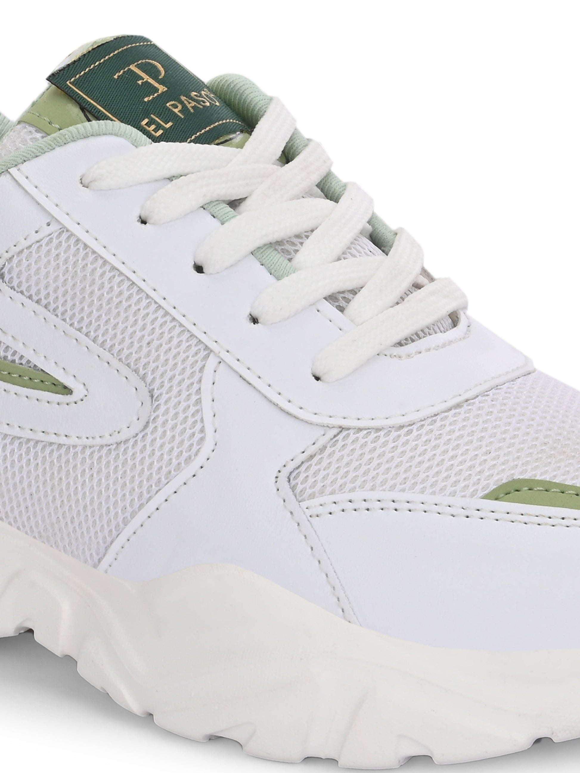 Women Solid Round Toe Lightweight Sneakers-8