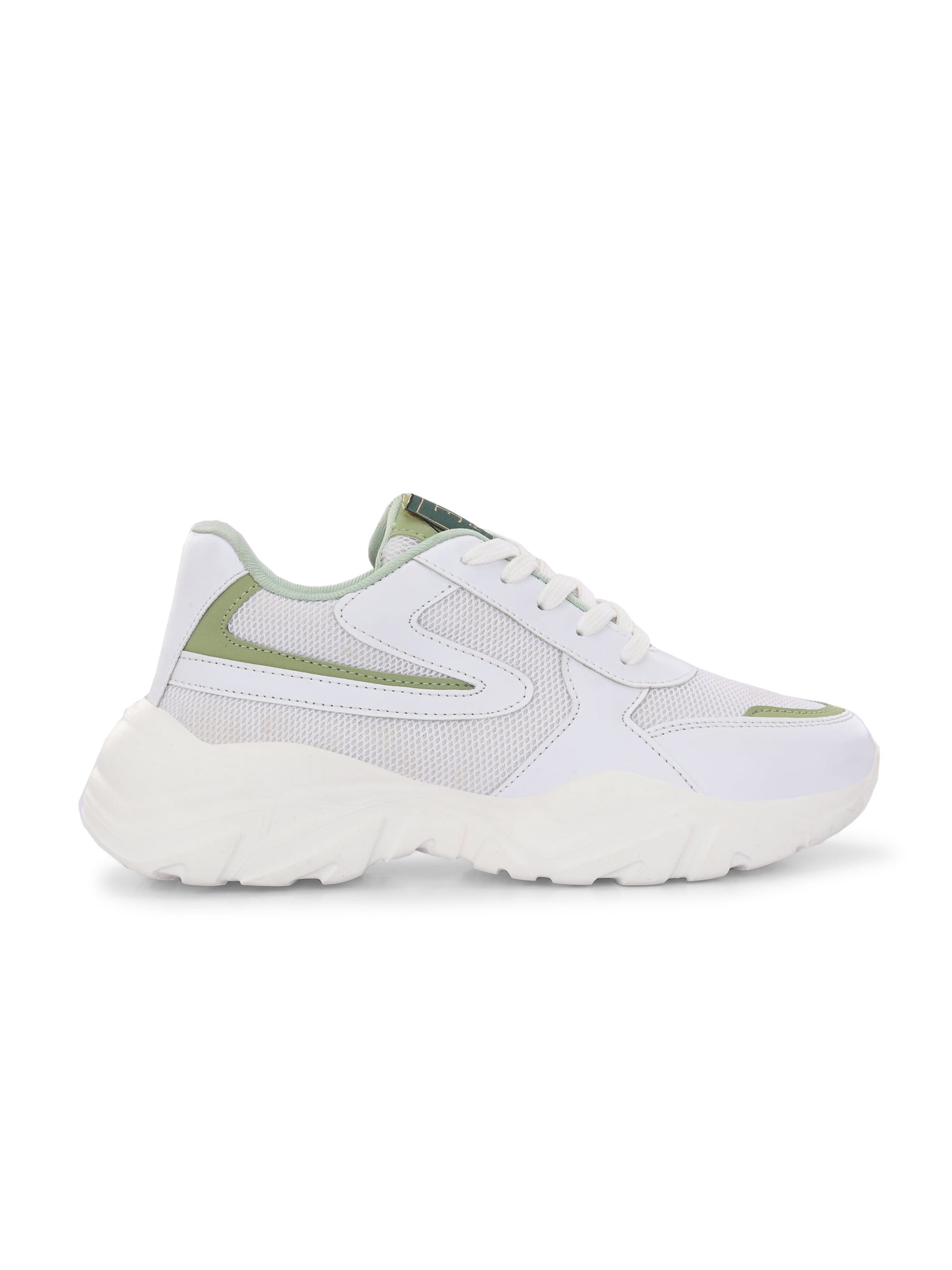 Women Solid Round Toe Lightweight Sneakers-9