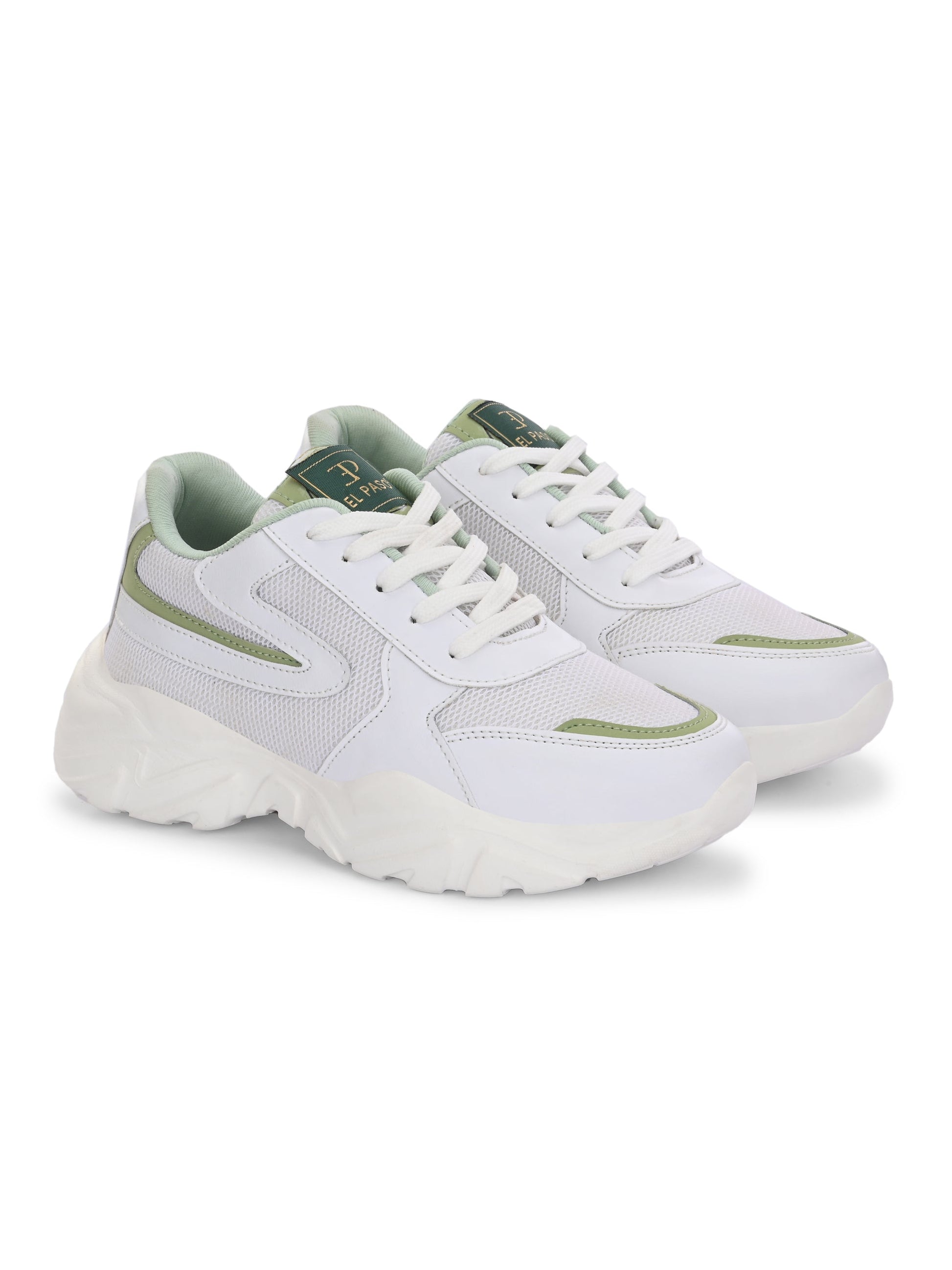 Women Solid Round Toe Lightweight Sneakers-11
