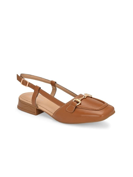 El Paso Women Open Toe Flats-1