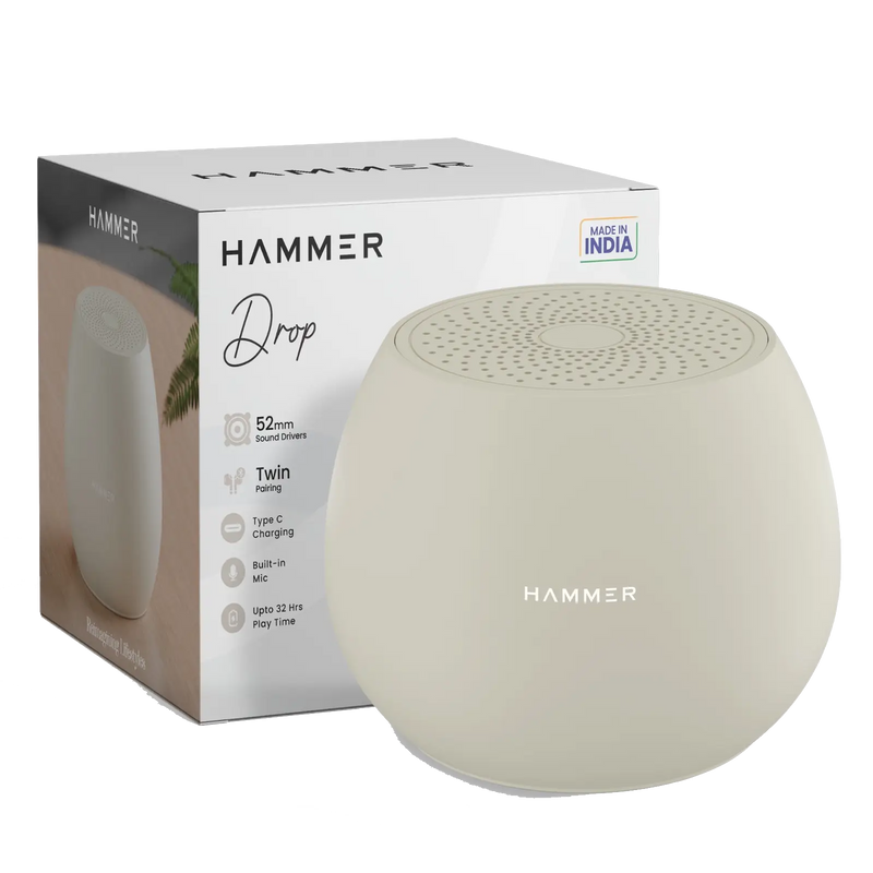 Hammer Drop 5W Bluetooth Wireless Speaker with Twin Pairing-1