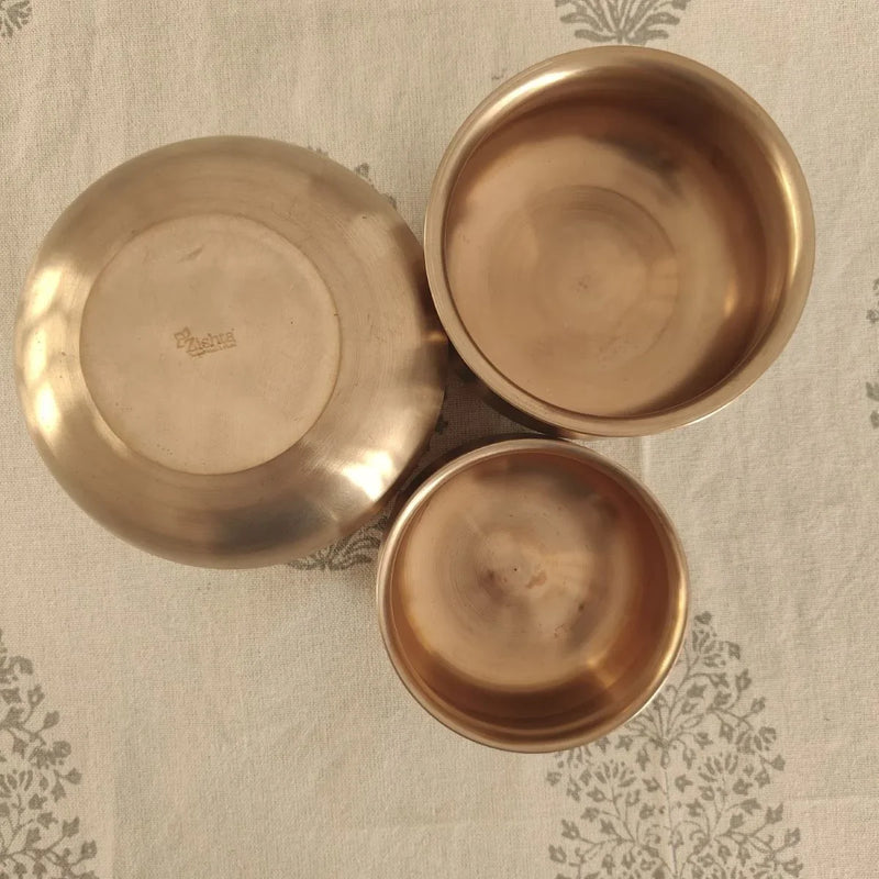 Kansa Tulsi Cookware Handi-6