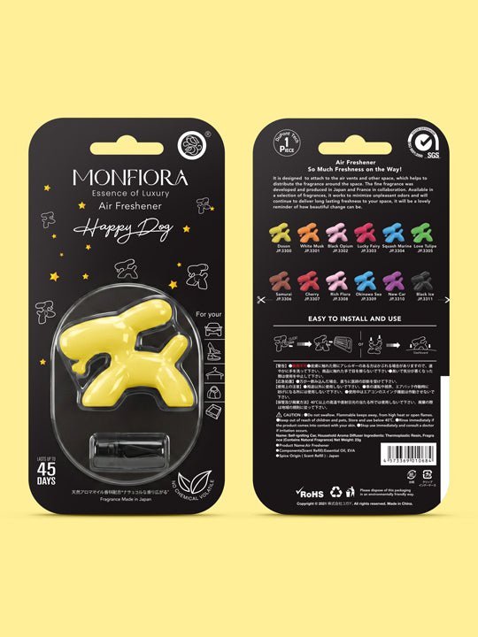 Happy Dog Air Freshener - monfiora - Monfiora
