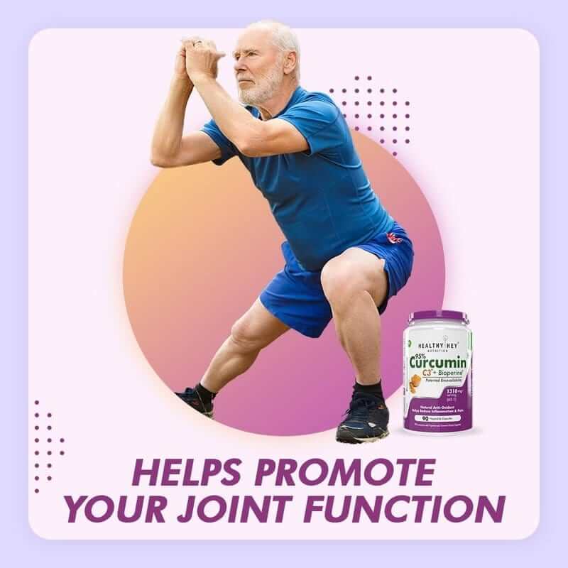 Curcumin with Bioperine (Piperine) 1310mg, Natural Antioxidant help reduce inflammation & Pain (Ultra Pure) with Piperine