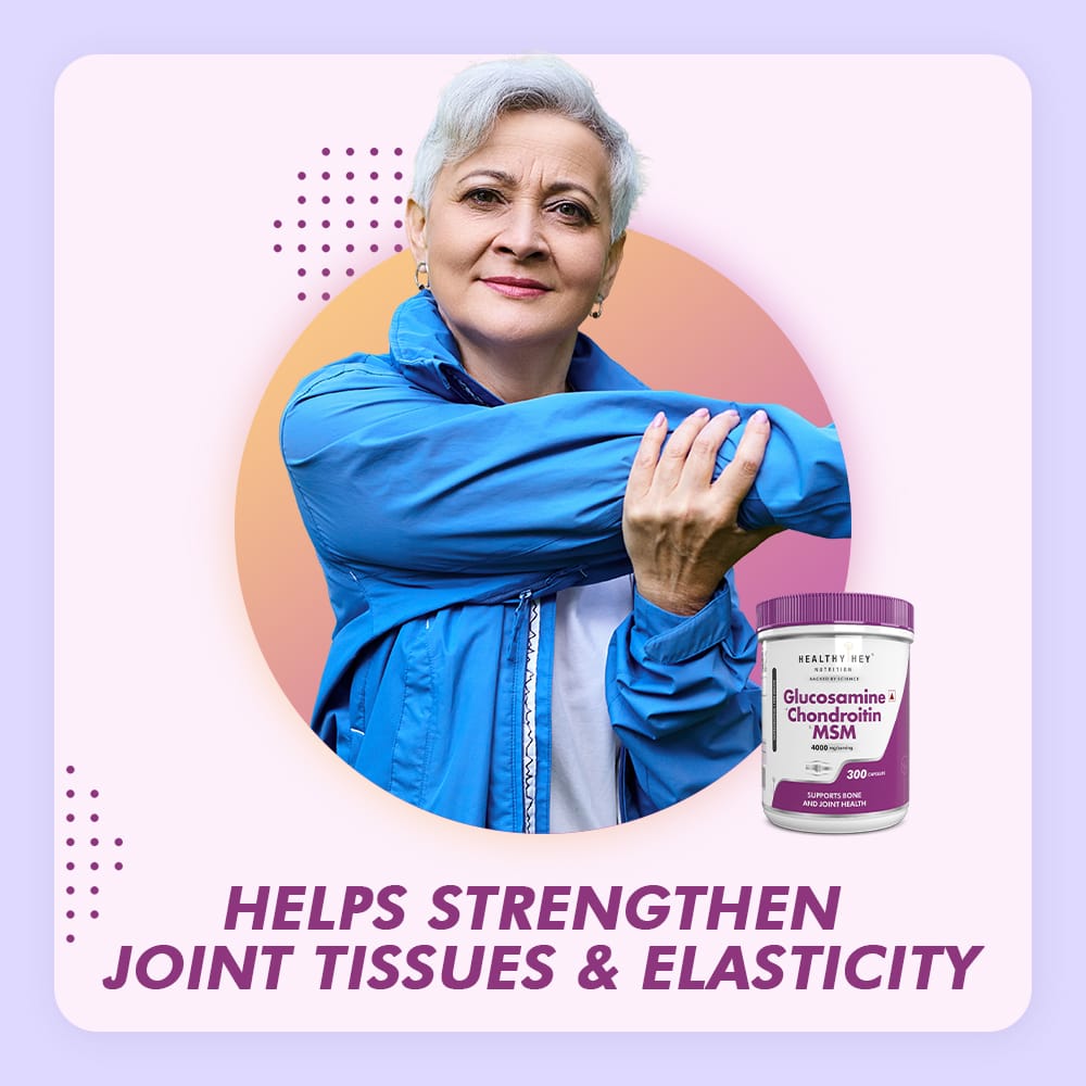 Double Strength Glucosamine Chondroitin and MSM, Support Bone & joint Health for Cartilage; Joint and Bone