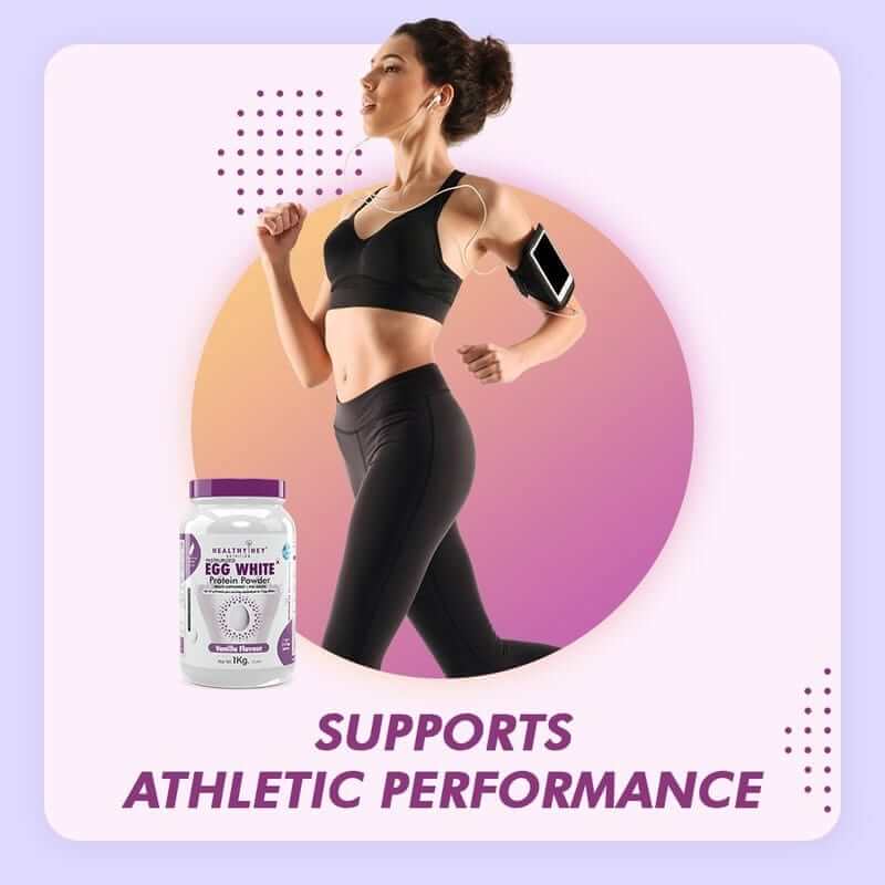100% Egg White Protein Low in Purine - Instant Mix - 80% Protein - Non GMO & Lactose Free