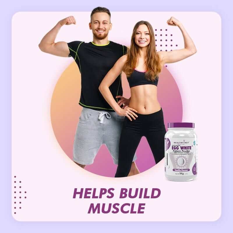 100% Egg White Protein Low in Purine - Instant Mix - 80% Protein - Non GMO & Lactose Free