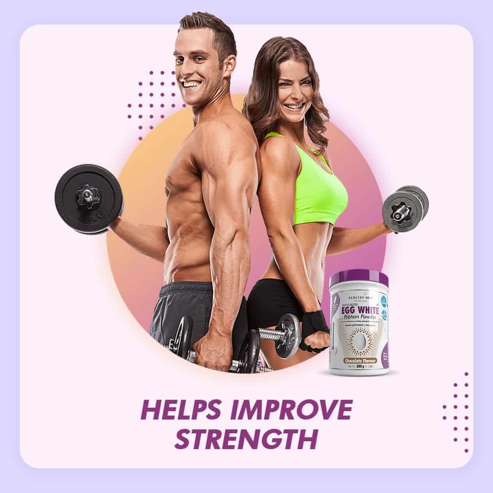 100% Egg White Protein Low in Purine - Instant Mix - 80% Protein - Non GMO & Lactose Free