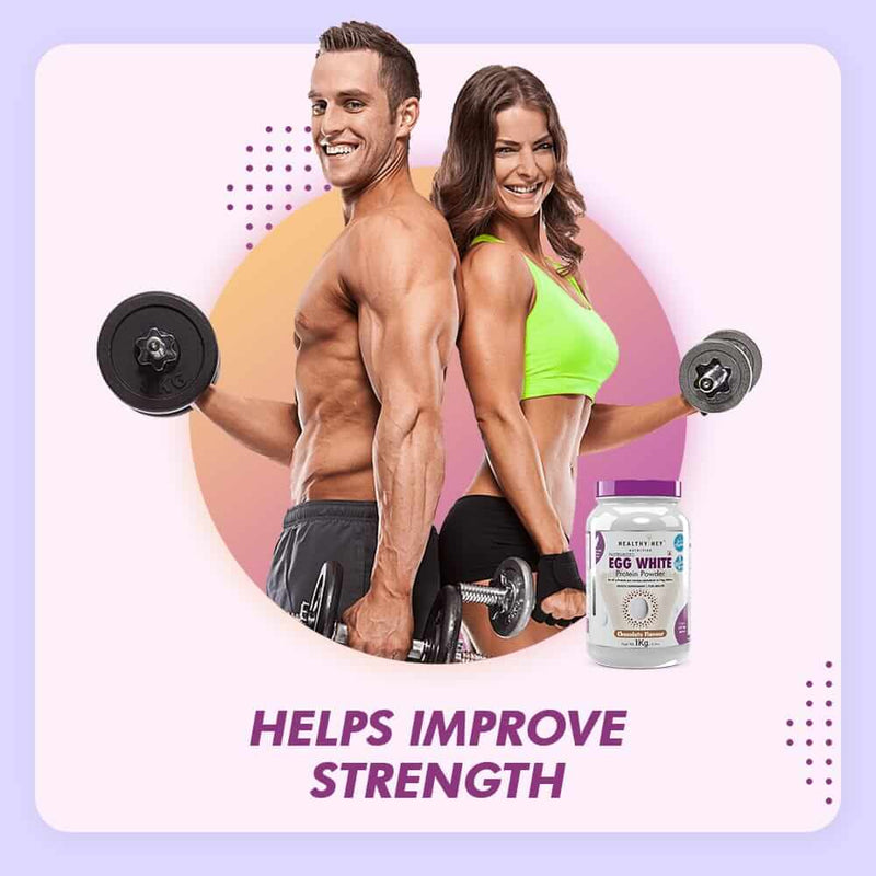 100% Egg White Protein Low in Purine - Instant Mix - 80% Protein - Non GMO & Lactose Free
