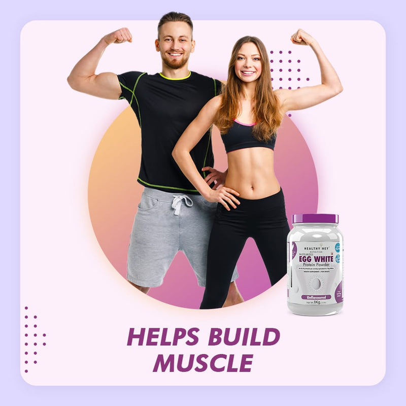 100% Egg White Protein Low in Purine - Instant Mix - 80% Protein - Non GMO & Lactose Free