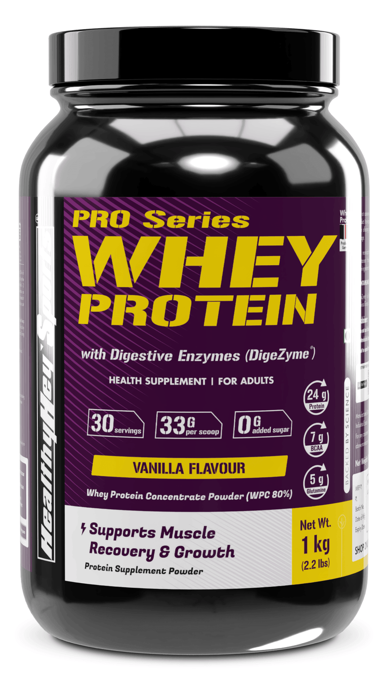 Whey Protein Concentrate - 80% Protein with Digestive Enzymes