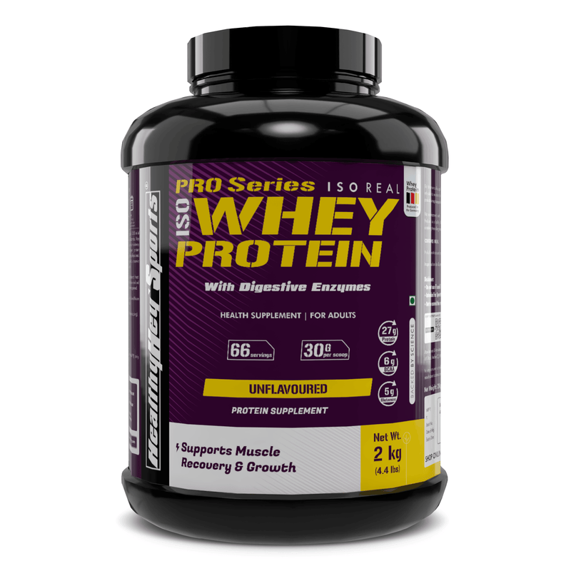ISO Whey Protein - ISOReal - Sourced from Germany - 90% Protein