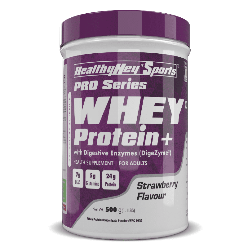 Whey Protein Concentrate - 80% Protein with Digestive Enzymes