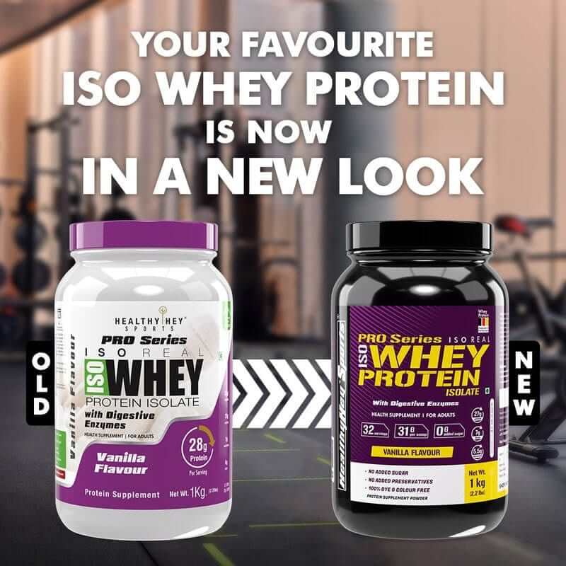 ISO Whey Protein - ISOReal - Sourced from Germany - 90% Protein