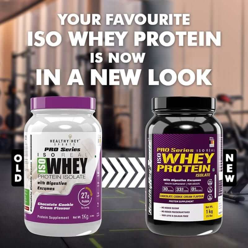 ISO Whey Protein - ISOReal - Sourced from Germany - 90% Protein