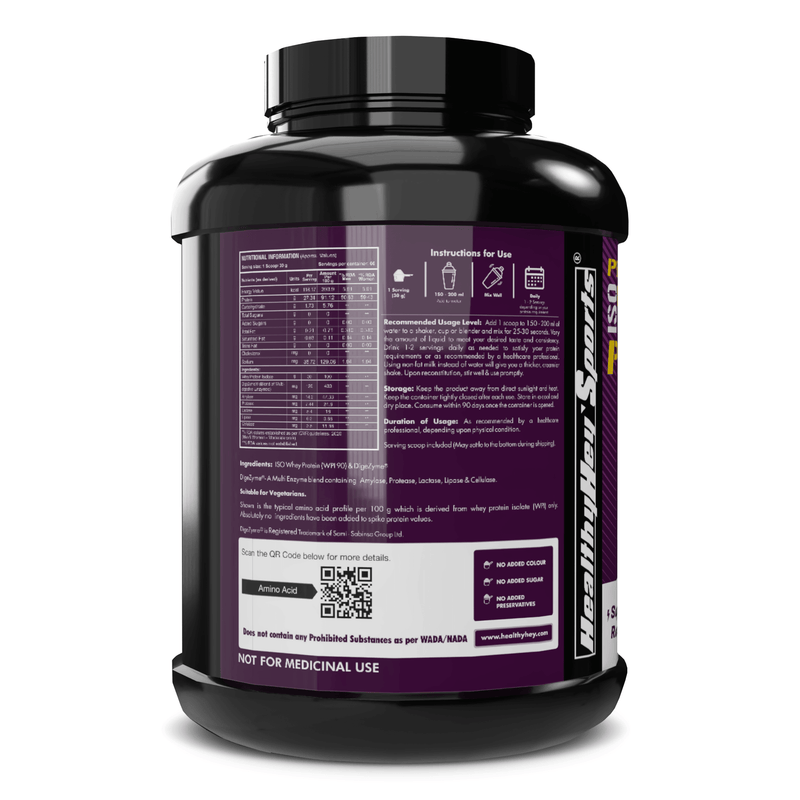 ISO Whey Protein - ISOReal - Sourced from Germany - 90% Protein