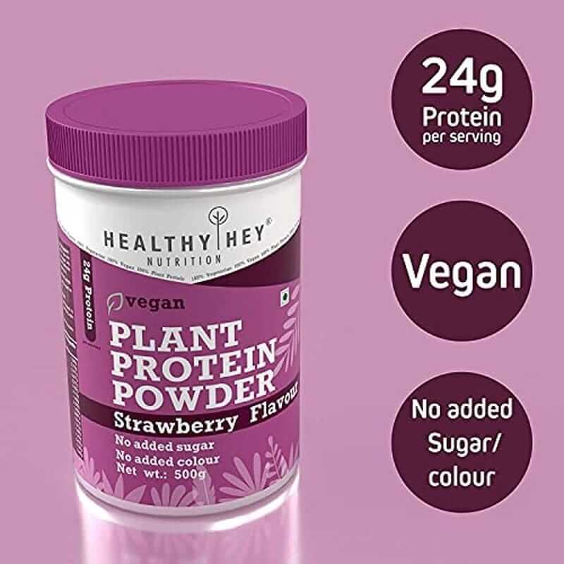 Plant Protein Powder, Protein - Low Net Carbs, Non Dairy, Gluten Free, Lactose Free, No Sugar Added, Soy Free, Non-GMO