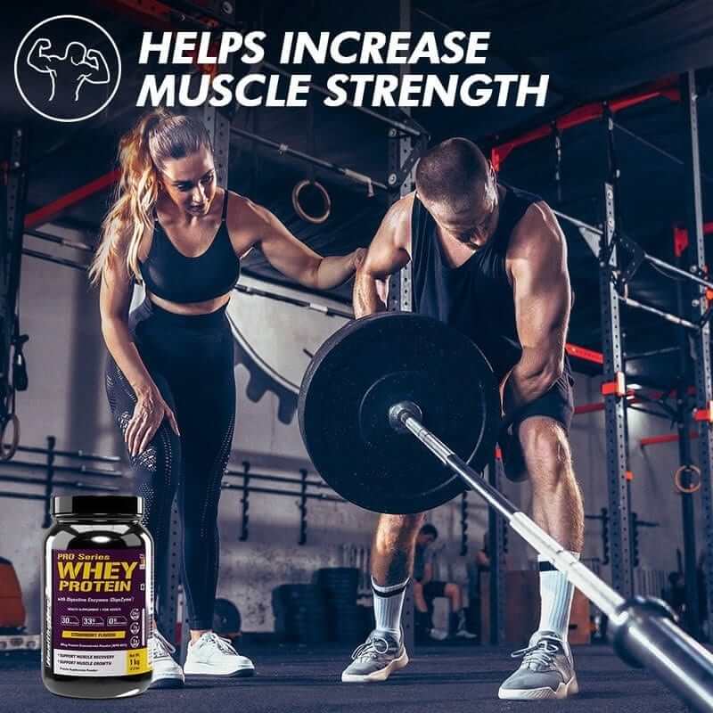 Whey Protein Concentrate - 80% Protein with Digestive Enzymes