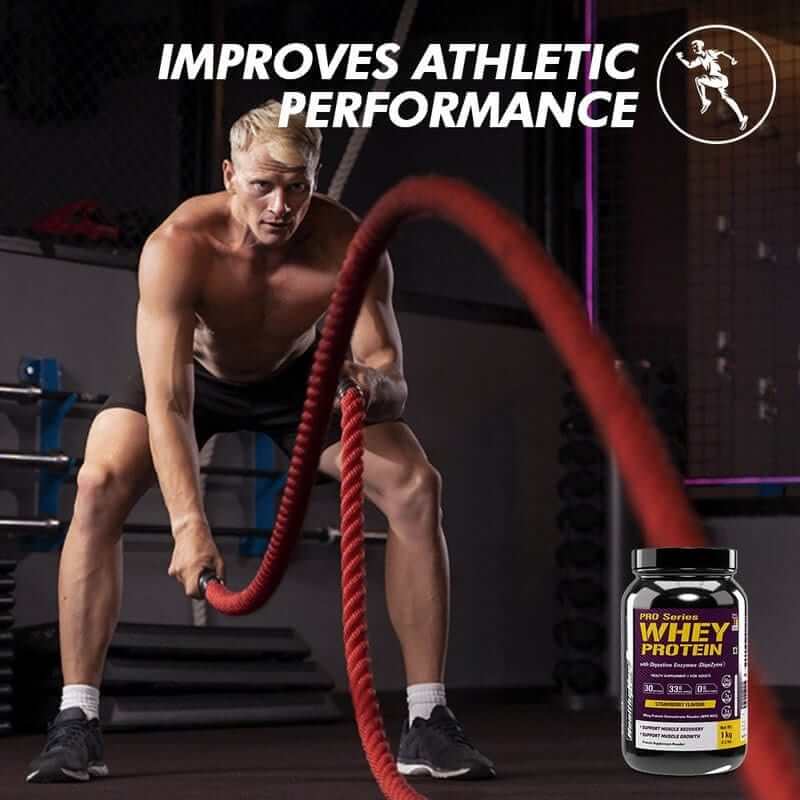 Whey Protein Concentrate - 80% Protein with Digestive Enzymes