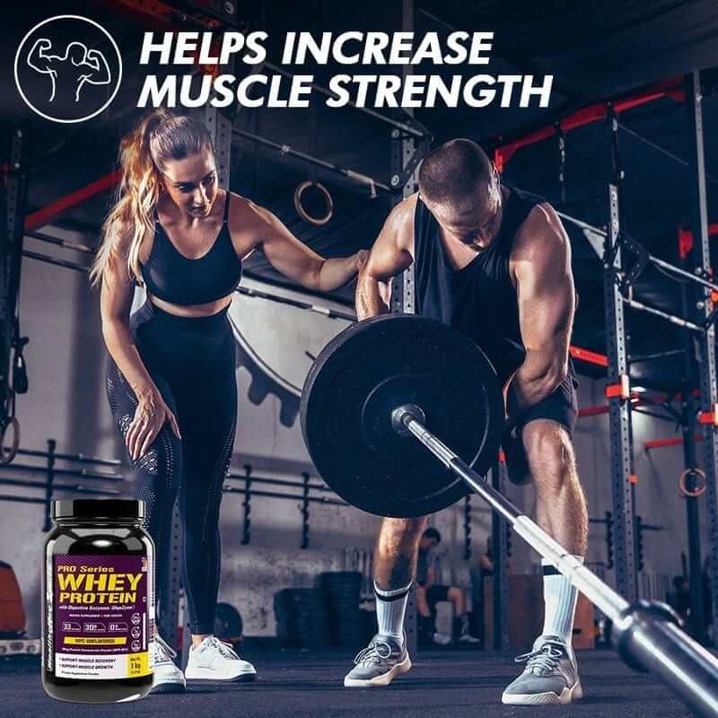 Whey Protein Concentrate - 80% Protein with Digestive Enzymes