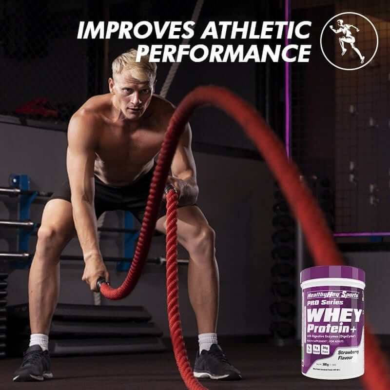 Whey Protein Concentrate - 80% Protein with Digestive Enzymes