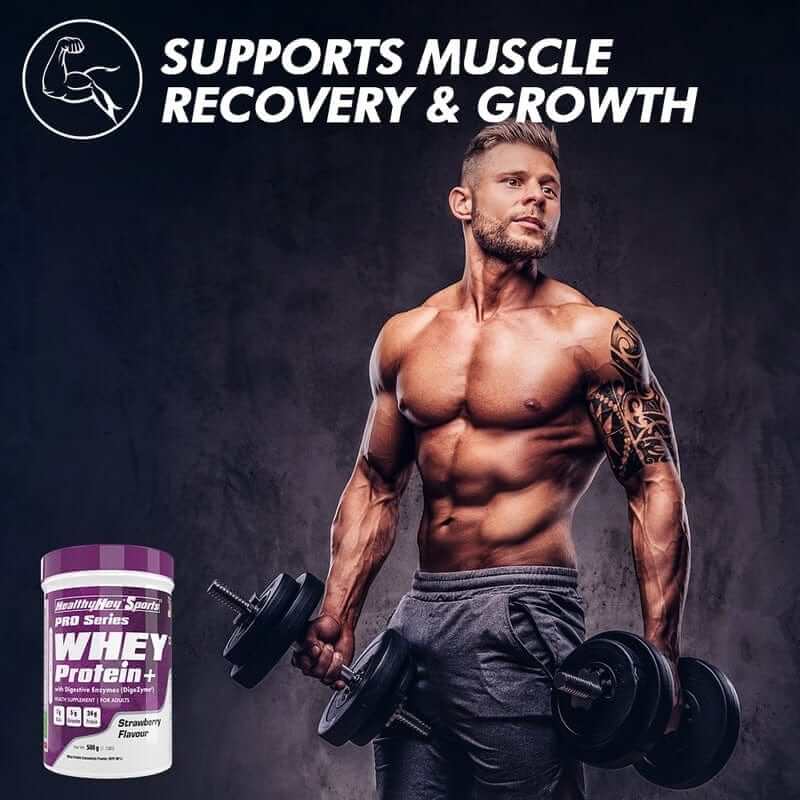 Whey Protein Concentrate - 80% Protein with Digestive Enzymes