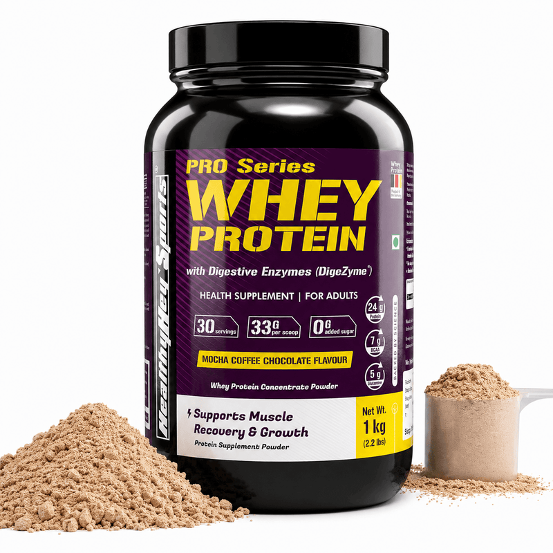 Whey Protein Concentrate - 80% Protein with Digestive Enzymes