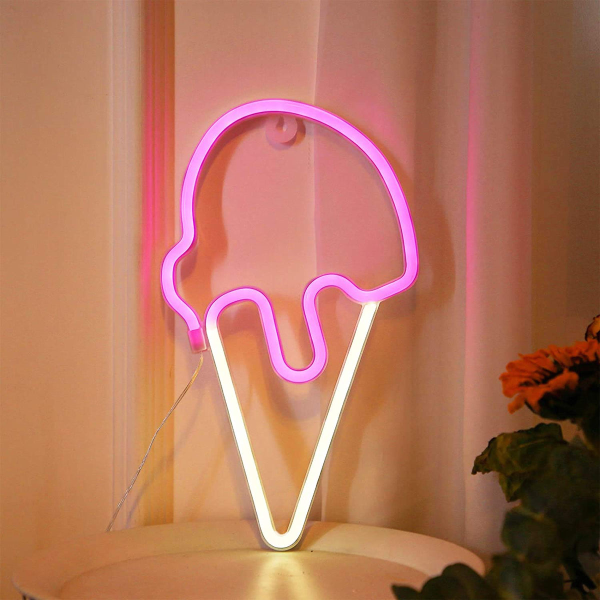 Ice Cream Signs Neon Lights (6*12 inches) Neonsignsindia